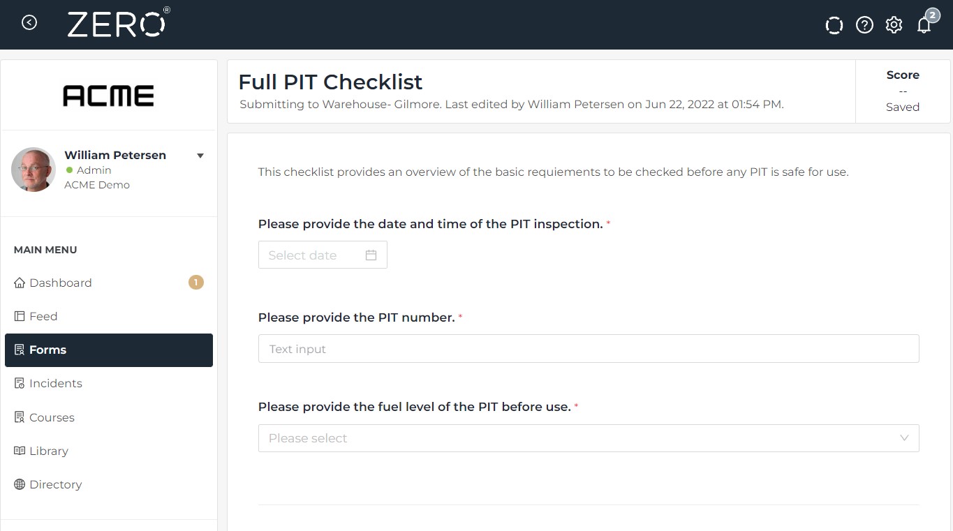 ZERO Form tool overview image ZERO Form tool overview image